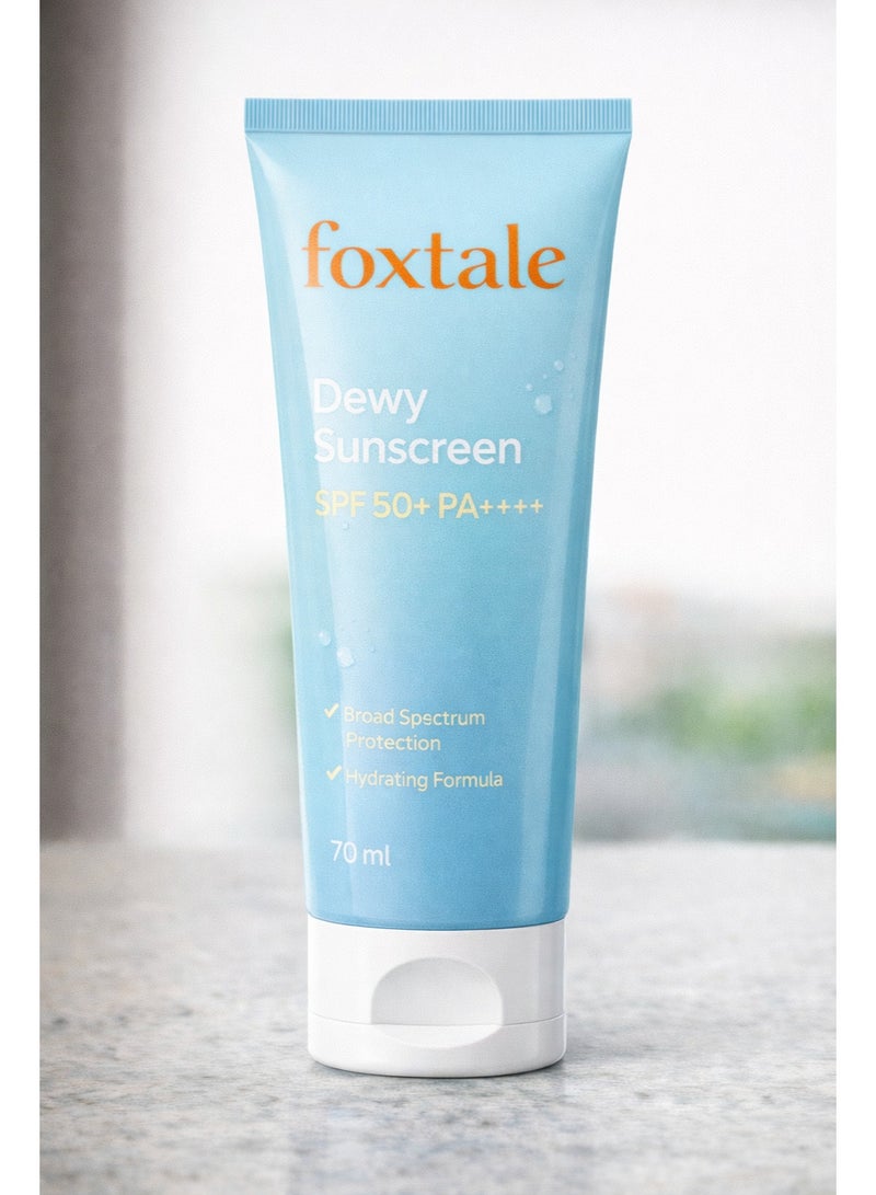 FXN-SSDY50 Dewy Sunscreen SPF50+PA++++ 70ml